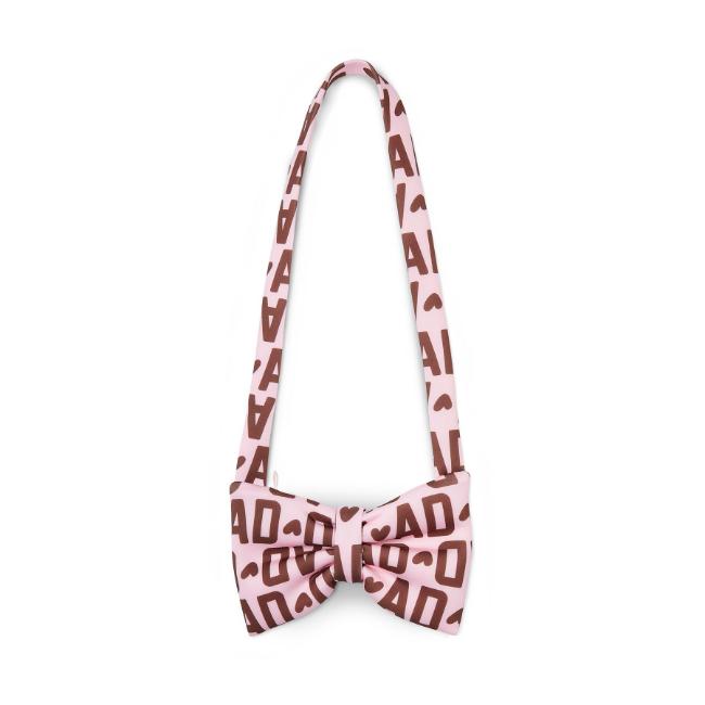 Picture of A Dee Initial Icon Laura Bow Shape Handbag - Chocolate Brown