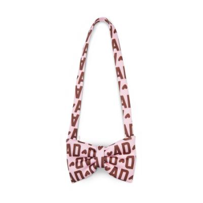 Picture of PRE ORDER A Dee Initial Icon Laura Bow Shape Handbag - Chocolate Brown