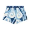 Picture of PRE ORDER A Dee Twilight Twirls Nova Swirl Print Short Set X 2 - Powder Blue