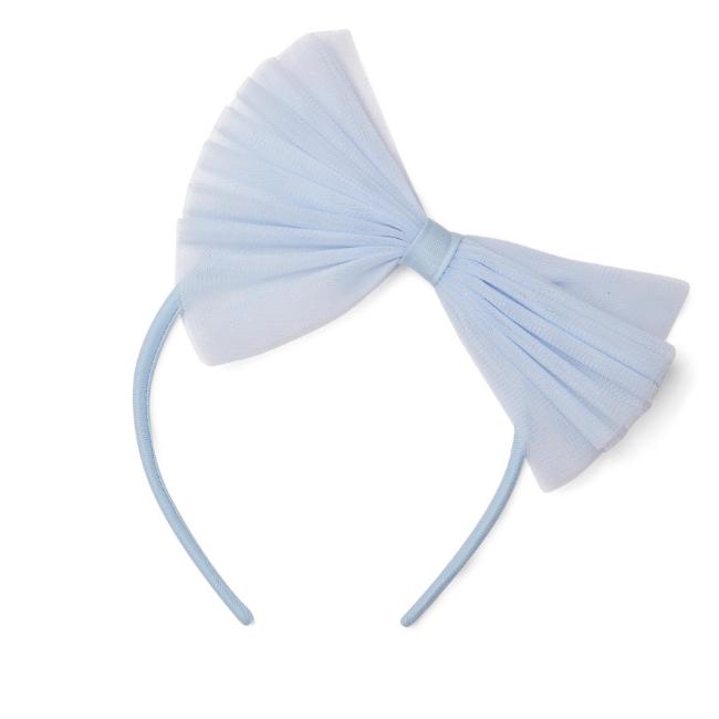 Picture of A Dee Twilight Twirls Lennon Tulle Bow Hairband - Powder Blue