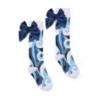 Picture of A Dee Twilight Twirls Nieve Swirl Print Knee High Socks - Powder Blue