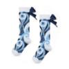 Picture of A Dee Twilight Twirls Nieve Swirl Print Knee High Socks - Powder Blue