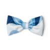 Picture of PRE ORDER A Dee Twilight Twirls Leighton Swirl Print Bow Hair Clip - Powder Blue