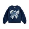 Picture of PRE ORDER A Dee Twilight Twirls Luna Bow Flare Tracksuit - Heritage Navy