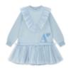 Picture of PRE ORDER A Dee Twilight Twirls Lacey Sweat Tulle Dress - Powder Blue