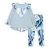 Picture of PRE ORDER A Dee Twilight Twirls Nina Swirl Print Legging Set X 2 - Powder Blue