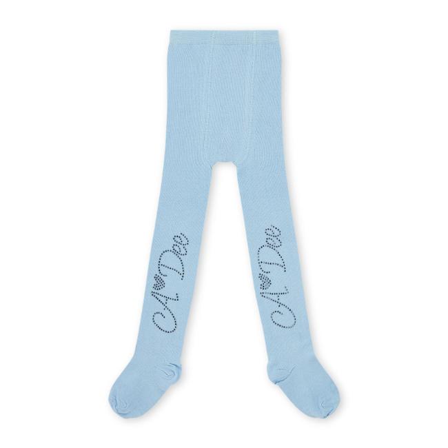 Picture of A Dee Twilight Twirls Lumi Diamante A*Dee Logo Tights - Powder Blue