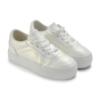 Picture of PRE ORDER A Dee Patty Platform Trainer Ribbon Laces - Snow White