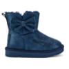 Picture of PRE ORDER A Dee Bowtiful Faux Suede Boot Bow Detail - Heritage Navy