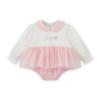 Picture of Little A Baby Girls Cute As A Cupcake Kimberly Tulle Romper - Pink Fairy