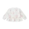 Picture of PRE ORDER Little A Baby Girls Cute As A Cupcake Jasmine Bow Frill Tracksuit - Snow White