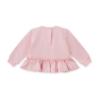 Picture of PRE ORDER Little A Baby Girls Cute As A Cupcake Jasmine Bow Frill Tracksuit - Pink Fairy