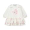 Picture of PRE ORDER Little A Baby Girls Cute As A Cupcake Juliet Cupcake Print Frill Dress - Snow White