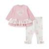 Picture of PRE ORDER Little A Baby Girls Cute As A Cupcake Jade Cupcake Print Legging Set - Pink Fairy