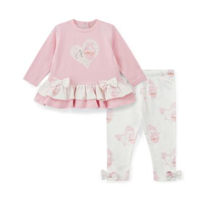 Picture of PRE ORDER Little A Baby Girls Cute As A Cupcake Jade Cupcake Print Legging Set - Pink Fairy