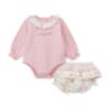 Picture of PRE ORDER Little A Baby Girls Cute As A Cupcake Josephine Cupcake Print Jam Pant Set - Pink Fairy