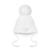 Picture of Little A Baby Girls Cute As A Cupcake Kamila Knitted Lurex Pom Pom Hat -  Snow White