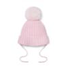 Picture of Little A Baby Girls Cute As A Cupcake Kamila Knitted Lurex Pom Pom Hat -  Pink Fairy