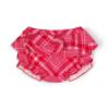 Picture of PRE ORDER Little A Baby Girls Little Bows Katy Check Jam Pant Set - Snow White Red