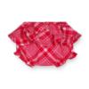 Picture of PRE ORDER Little A Baby Girls Little Bows Katy Check Jam Pant Set - Snow White Red