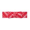 Picture of PRE ORDER Little A Baby Girls Little Bows Katalina Check Bow Headband - Vibrant Red