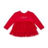 Picture of PRE ORDER Little A Baby Girls Little Bows Kayla Tulle Legging Set - Vibrant Red