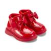 Picture of Little A Baby Girls Little Bows Bowe Bow Boot - Vibrant Red