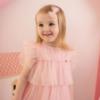 Picture of PRE ORDER Little A Baby Girls Cute As A Cupcake Khloe Tulle Frill Dress - Pink Fairy