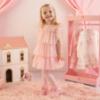Picture of Little A Baby Girls Cute As A Cupcake Khloe Tulle Frill Dress - Pink Fairy