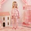 Picture of PRE ORDER Little A Baby Girls Cute As A Cupcake Jasmine Bow Frill Tracksuit - Pink Fairy
