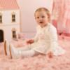 Picture of PRE ORDER Little A Baby Girls Cute As A Cupcake Juliet Cupcake Print Frill Dress - Snow White
