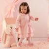Picture of PRE ORDER Little A Baby Girls Cute As A Cupcake Juniper Sweat Frill Dress - Pink Fairy