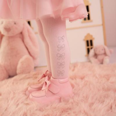 Picture of PRE ORDER Little A Baby Girls Cute As A Cupcake Bowe Bow Boot - Pink Fairy