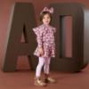 Picture of PRE ORDER A Dee Initial Icon Millie Initial Print Short Set X 2 - Pink Fairy