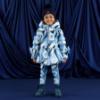 Picture of PRE ORDER A Dee Twilight Twirls Nylah Swirl Print Bow Jacket - Powder Blue