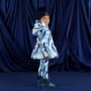 Picture of PRE ORDER A Dee Twilight Twirls Nylah Swirl Print Bow Jacket - Powder Blue