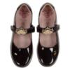 Picture of Lelli Kelly Victoria 2 With Detachable Crown Trim School Shoe F Fitting - Black Patent