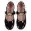 Picture of Lelli Kelly Victoria 2 With Detachable Crown Trim School Shoe F Fitting - Black Patent