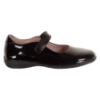 Picture of Lelli Kelly Victoria 2 With Detachable Crown Trim School Shoe F Fitting - Black Patent