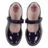Picture of Lelli Kelly Delilah 3 With Detachable Butterfly School Shoe Chunky Sole - Navy Blue Patent