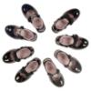 Picture of Lelli Kelly Amelia With Detachable Friendship Bracelet School Shoe - Black Patent