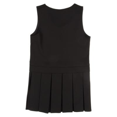 Picture of Schoolwear Girls Stretch Pinafore - Black