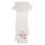 Picture of Meia Pata Knee Socks With Lace & Satin Bow - White
