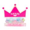 Picture of Lelli Kelly Toddler Dafne Baby Beaded Ankle Boot With Curly Fleece Lining - Dark Pink