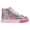 Picture of Lelli Kelly Toddler Dafne Baby Beaded Ankle Boot With Curly Fleece Lining - Pewter
