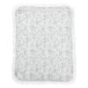 Picture of PRE ORDER Monnalisa Bebe Girls Reversible Bear & Hearts Blanket - Blue
