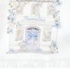 Picture of PRE ORDER Monnalisa Bebe Girls Bear House Top & Leggings Set X 2 - Ivory Blue