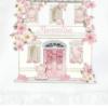 Picture of Monnalisa Bebe Girls Bear House Top & Leggings Set X 2 - Ivory Pink