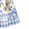 Picture of PRE ORDER Monnalisa Bebe Girls Bear Ruffle Top & Skirt Set X 2 - Ivory Blue