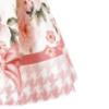 Picture of PRE ORDER Monnalisa Bebe Girls Bear Ruffle Top & Skirt Set X 2 - Ivory Pink